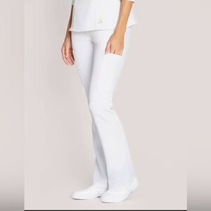 Jaanuu Ponte Zip Front Yoga Style Pants